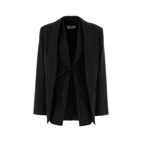 Sportmax Women Embroidered Wool Blend Divina Blazer
